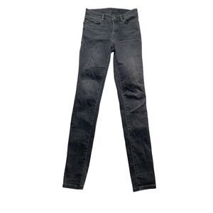 Allsaints Grace Washed Black Skinny Jean Women's Black 26